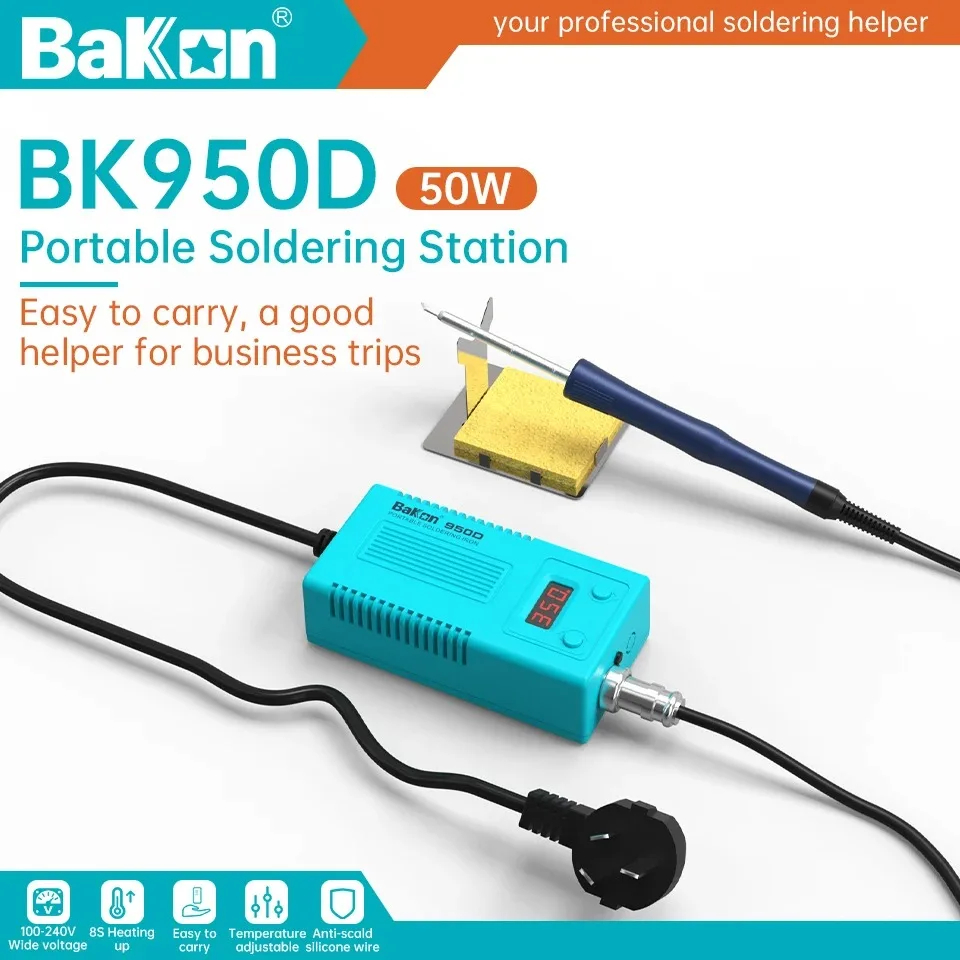 Electronics Repair Manual - Bakon BK950D Lehimleme İstasyonu Estación T12