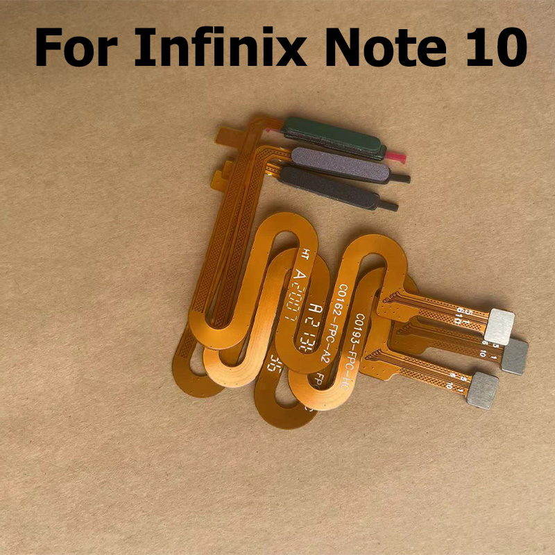 Fingerprint Cable Flex - Infinix not 10 için orijinal parmak