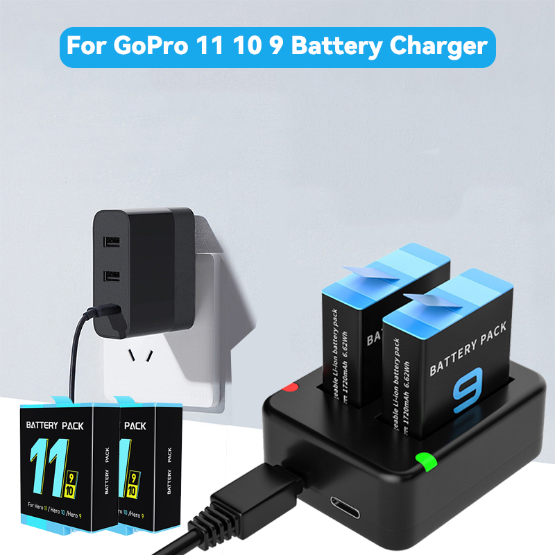 Gopro Action Camera Hero 12 Black - Gopro git Pro Hero için çift