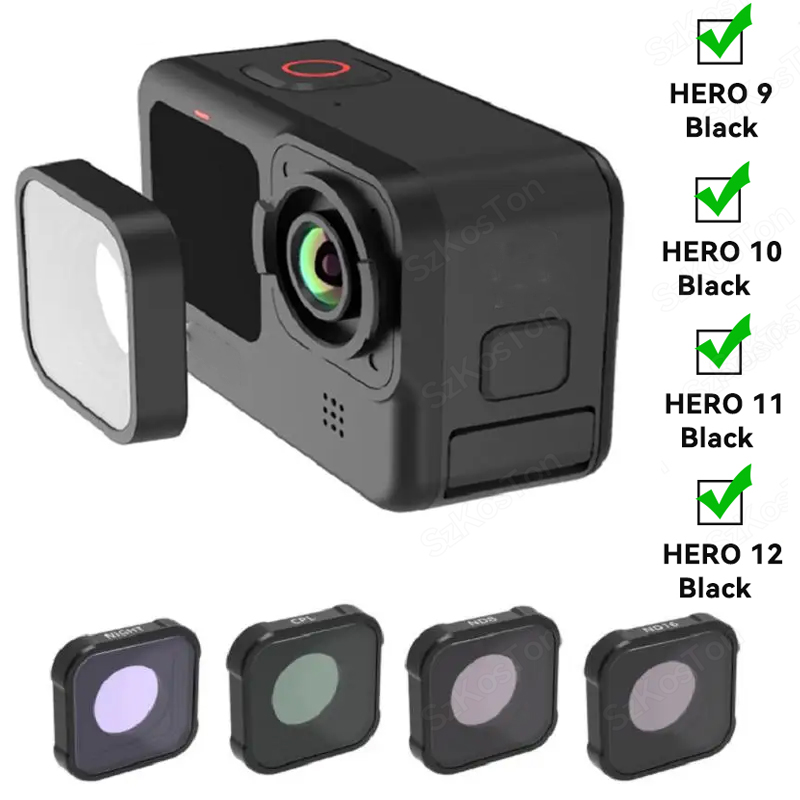 Gopro Action Camera Hero 12 Black - GoPro Hero 12 için CPL UV