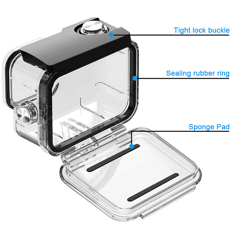 60 M Su Geçirmez Kılıf GoPro H - Gopro Action Camera Hero 12 Black incelemesi ve fiyatı